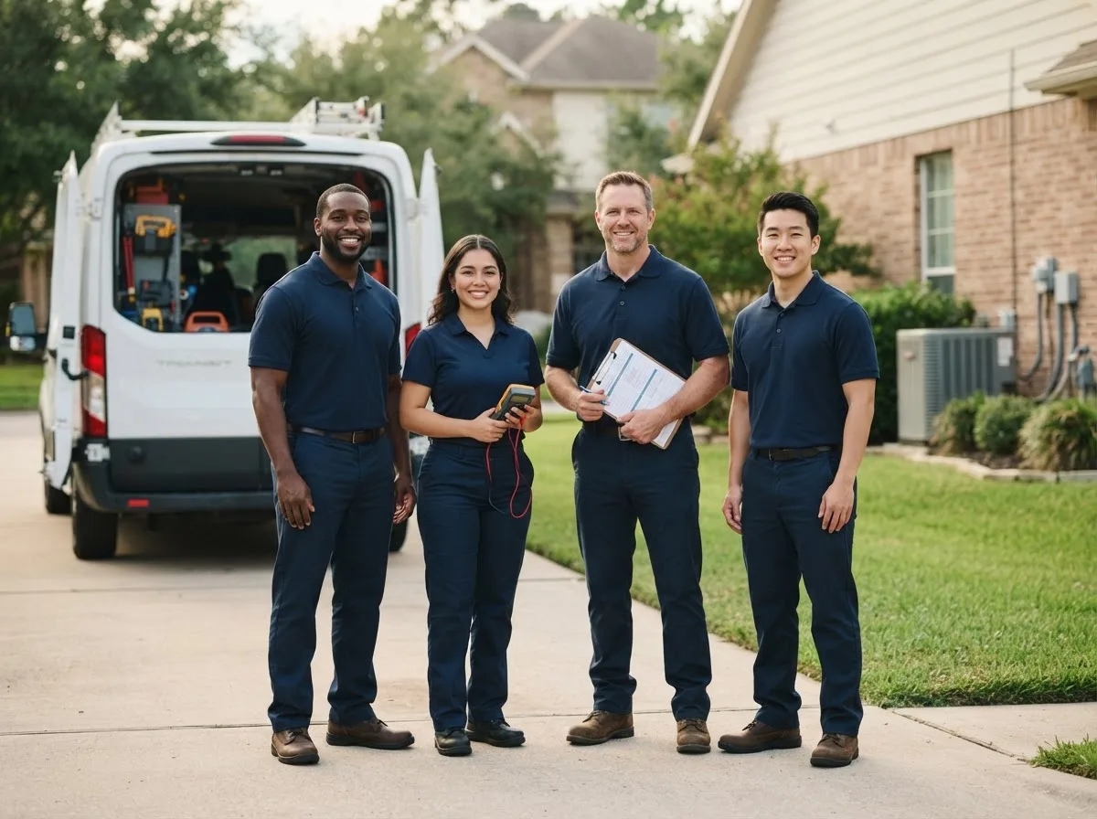 Certified HVAC technician near Luzerne, IA